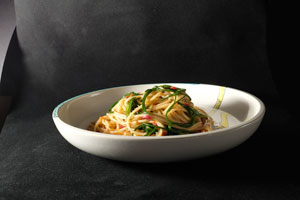 Spaghetti mit Mönchsbart